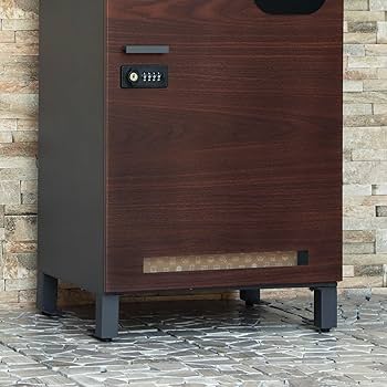 Pure&Haus 宅配ボックス ブラウン Amazon.co.jp: 宅配ボックス 宅配BOX ポスト一体型 屋外 防水 大